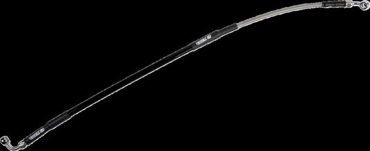 MOOSE Stainless Steel Braided Brake Line K01-2-032/P-CL