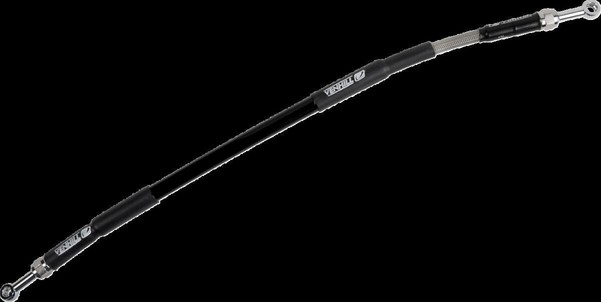 MOOSE Stainless Steel Braided Brake Line K01-2-033/P-CL