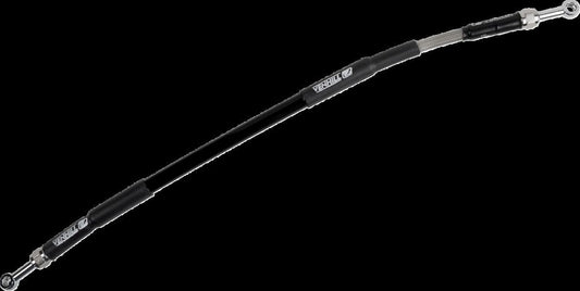 MOOSE Stainless Steel Braided Brake Line K01-2-033/P-CL