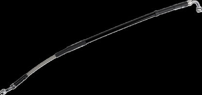 MOOSE Stainless Steel Braided Brake Line K01-2-034/P-CL