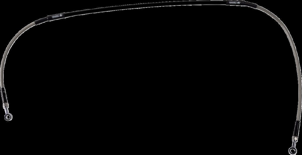MOOSE Stainless Steel Braided Brake Line K02-1-025/P