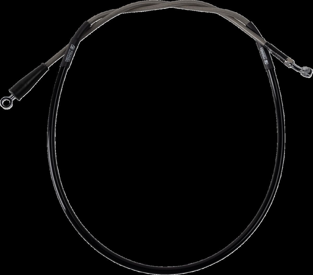 MOOSE Stainless Steel Braided Brake Line K02-1-029/P