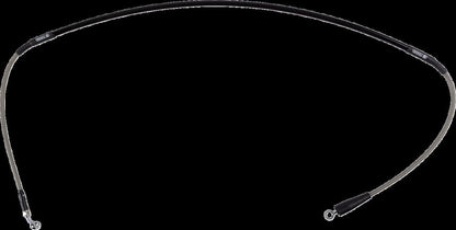 MOOSE Stainless Steel Braided Brake Line K02-1-037/P