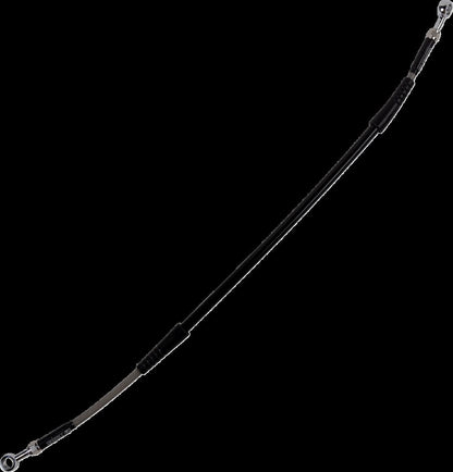 MOOSE Stainless Steel Braided Brake Line K02-2-027/P-CL