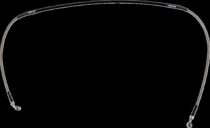 MOOSE Stainless Steel Braided Brake Line K02-1-059/P-CL