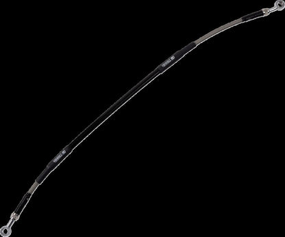 MOOSE Stainless Steel Braided Brake Line K02-2-037/P-CL