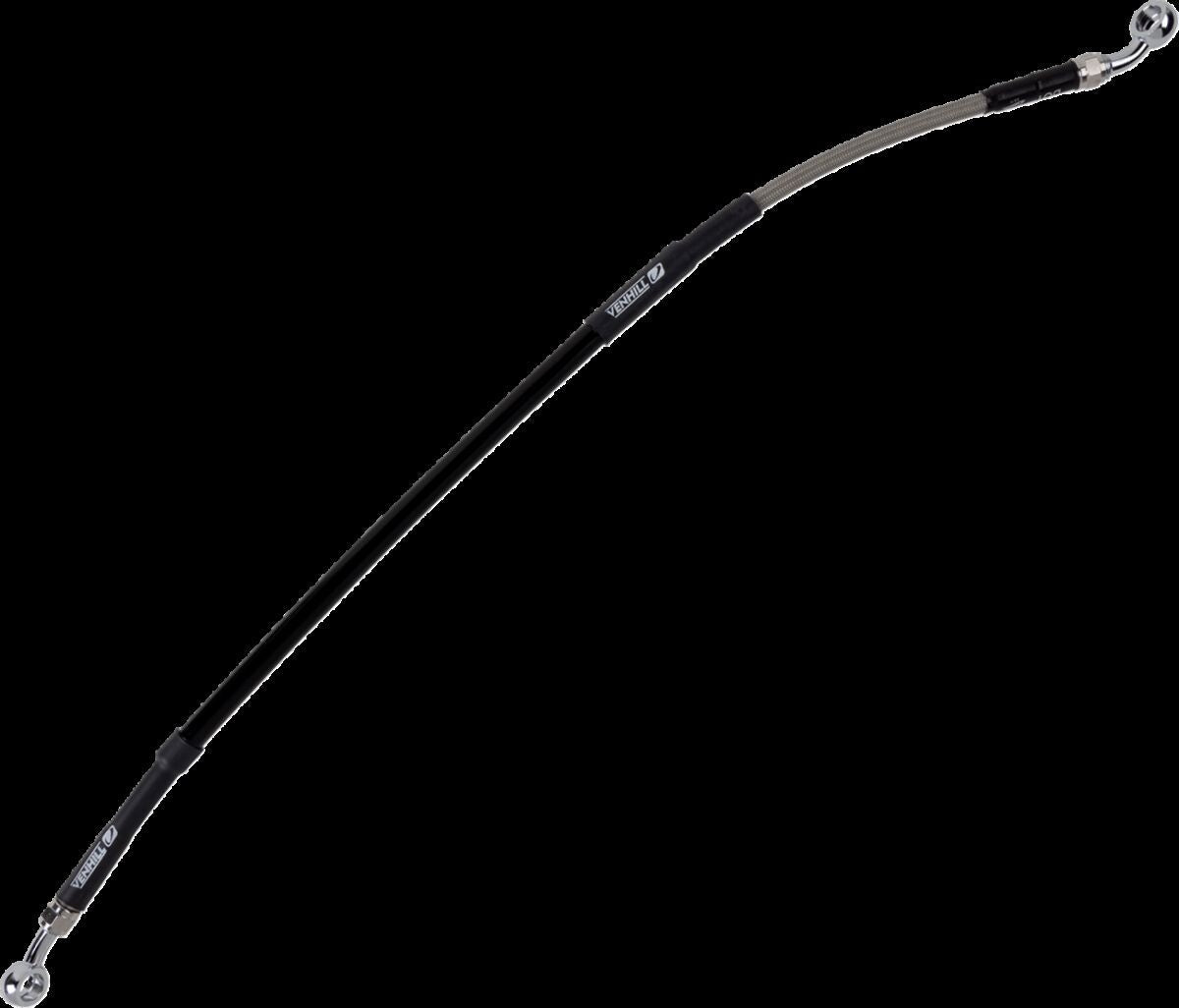 MOOSE Stainless Steel Braided Brake Line K02-2-006/P-CL