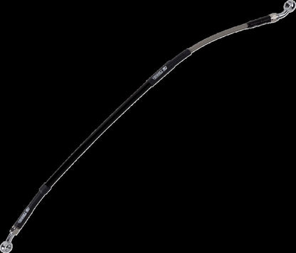 MOOSE Stainless Steel Braided Brake Line K02-2-006/P-CL