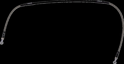MOOSE Stainless Steel Braided Brake Line K02-1-051/P-CL
