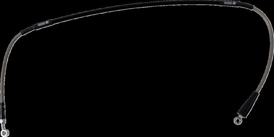 MOOSE Stainless Steel Braided Brake Line K02-1-056/P-CL