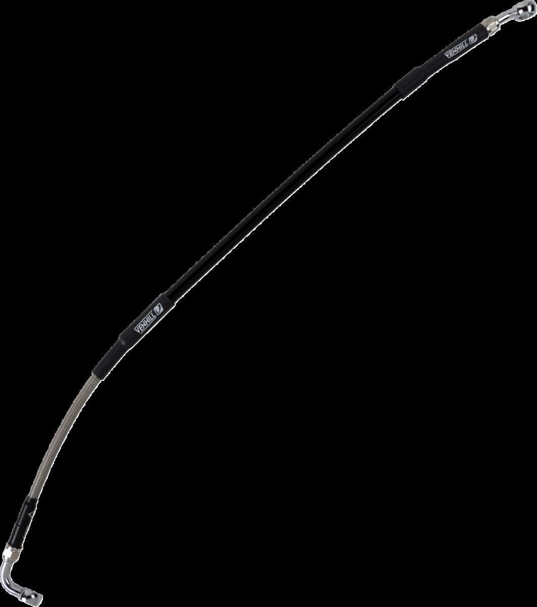 MOOSE Stainless Steel Braided Brake Line K02-2-002/P-CL