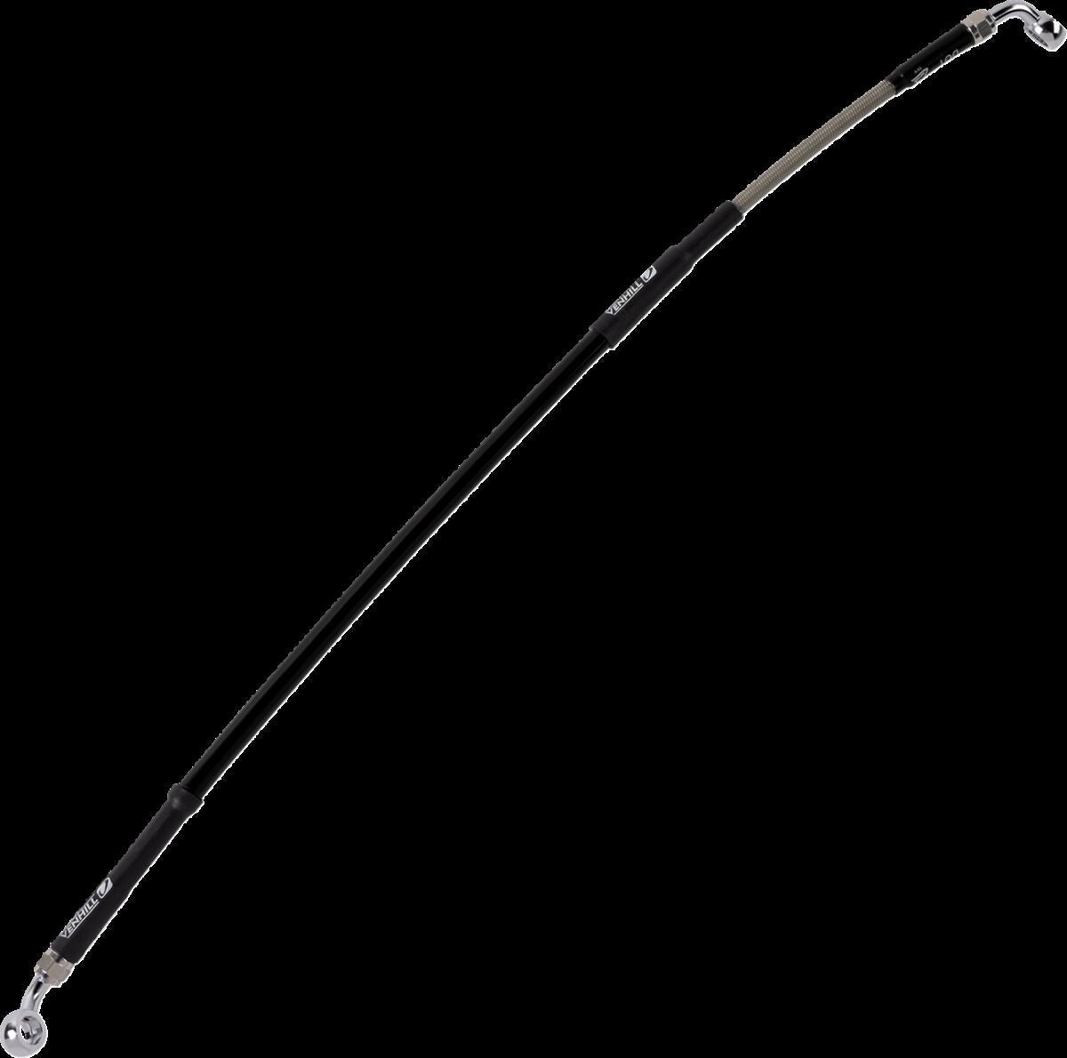 MOOSE Stainless Steel Braided Brake Line K02-2-029/P-CL