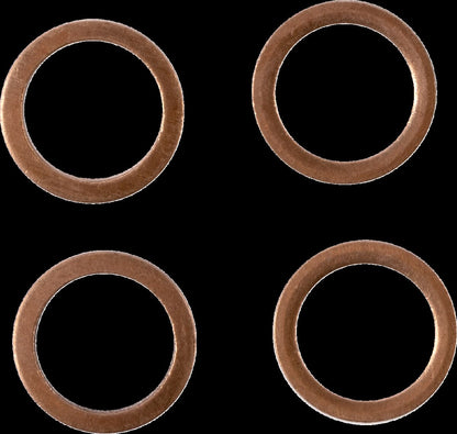 MOOSE Stainless Steel Braided Brake Line K02-2-029/P-CL
