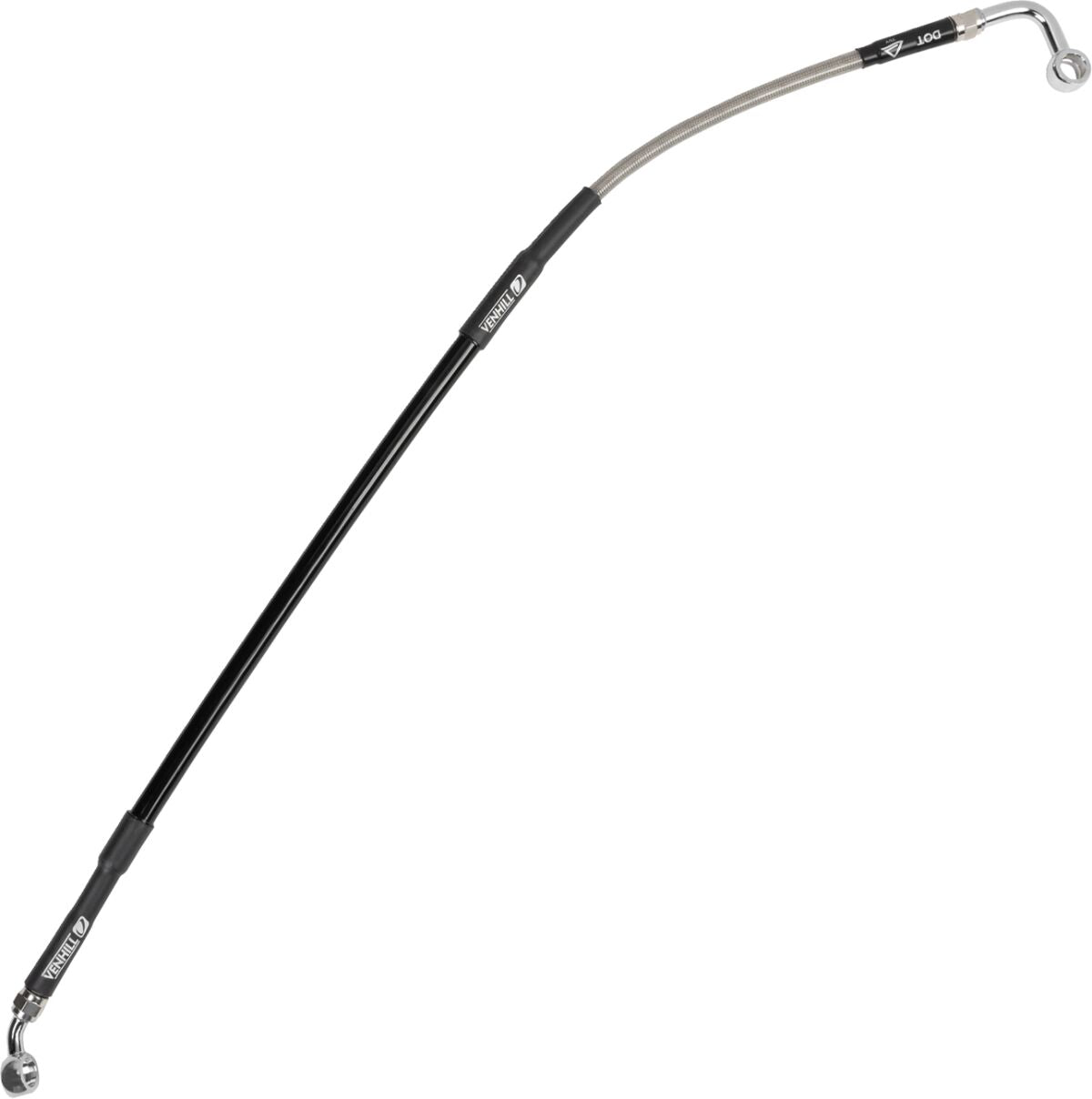 MOOSE Stainless Steel Braided Brake Line K02-2-038/P