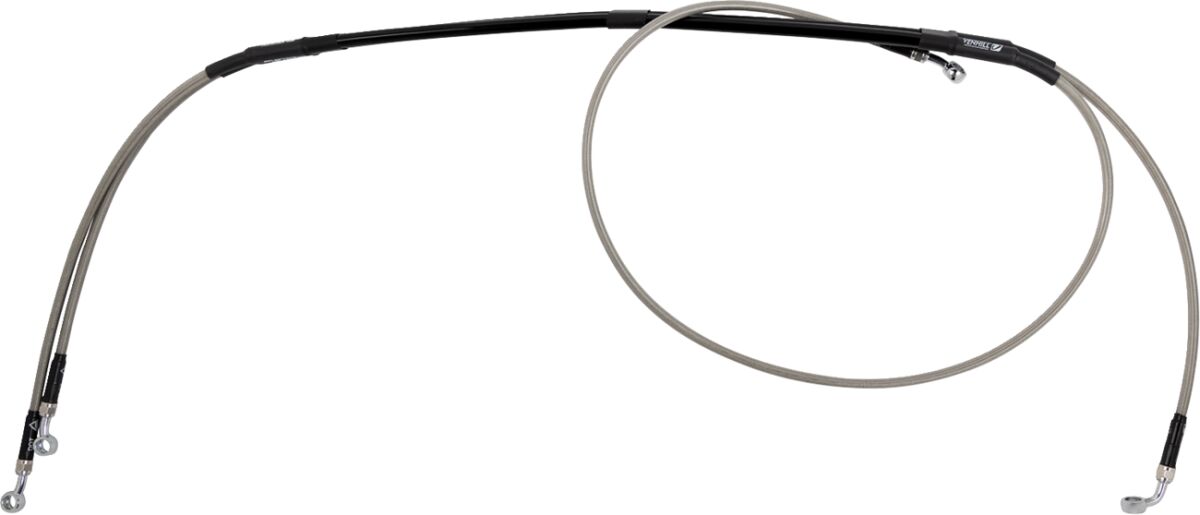 MOOSE Stainless Steel Braided Brake Line Pair B05-1-019/P