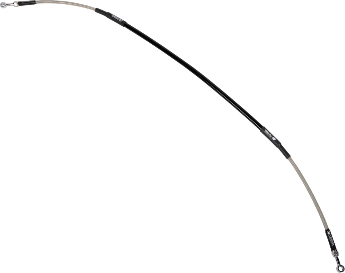 MOOSE Stainless Steel Braided Brake Line - FRONT K01-1-050/P