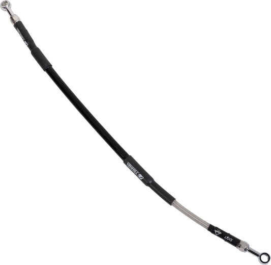 MOOSE Stainless Steel Braided Brake Line - REAR K01-2-035/P