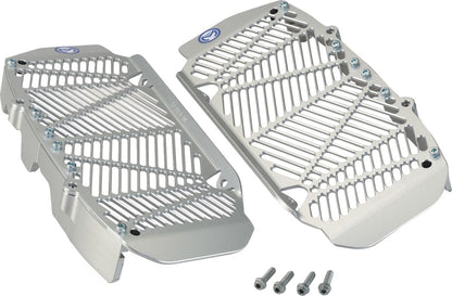 MOOSE RADIATOR BRACES SILVER TRIUMPH MX 12-2024