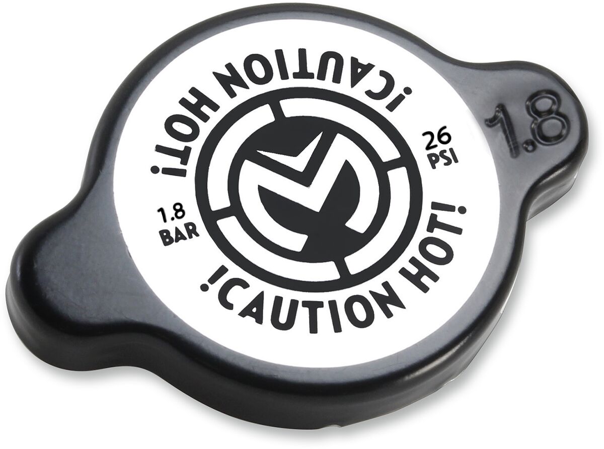 MOOSE HIGH PRESSURE RADIATOR CAP 1.8 BAR BLACK 212-1801