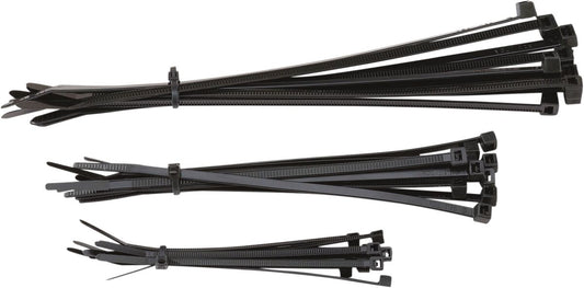 Moose Cable TIES 4" | 6" | 8" Black 30-Pack 303-4687