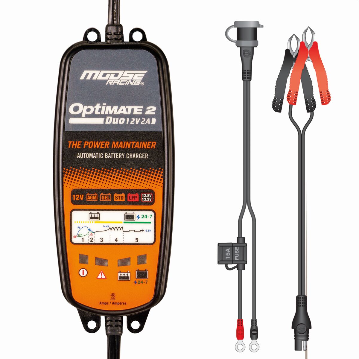 MOOSE CHARGER EU OPTIMATE 2 DUO MSE TM554