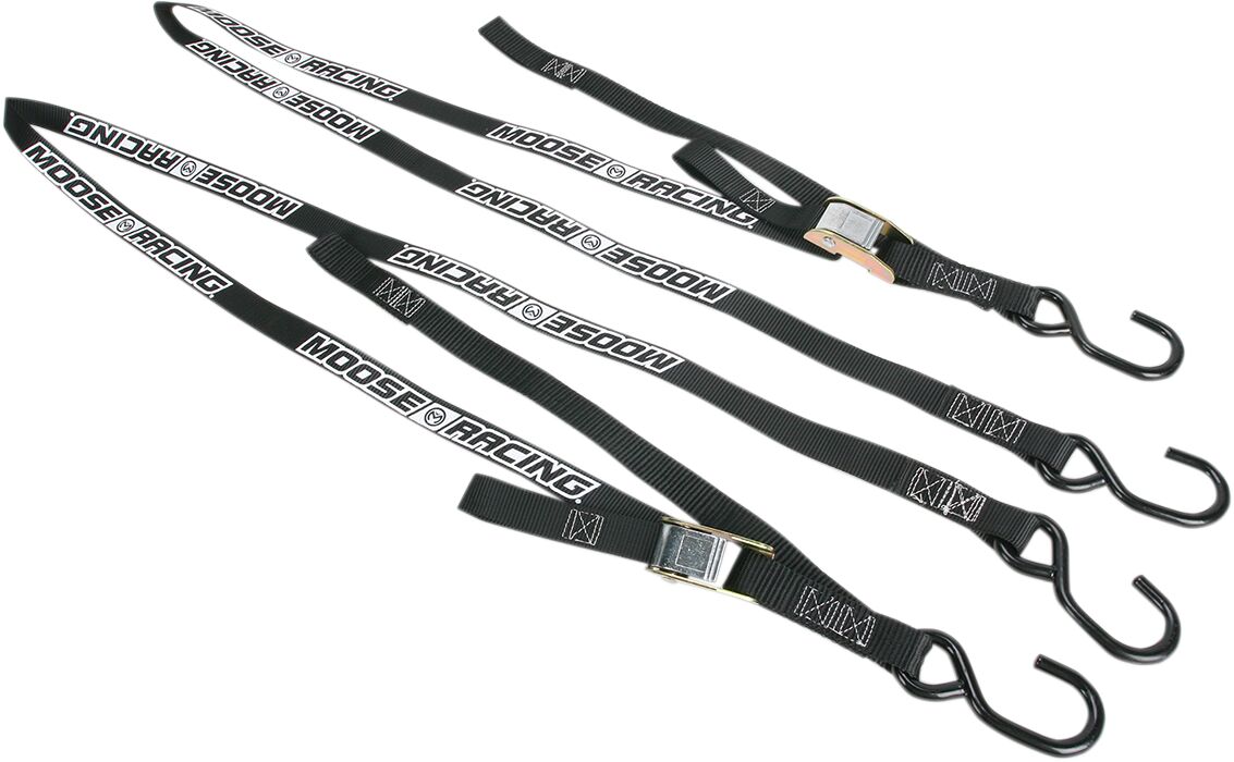 MOOSE HEAVY-DUTY SOFT STRAP EXTENSION TIE-DOWN 7' BLACK 3920-0302