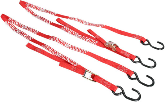 Moose Heavy-DUTY Soft Strap Extension Tie-DOWN 7' Red 3920-0303