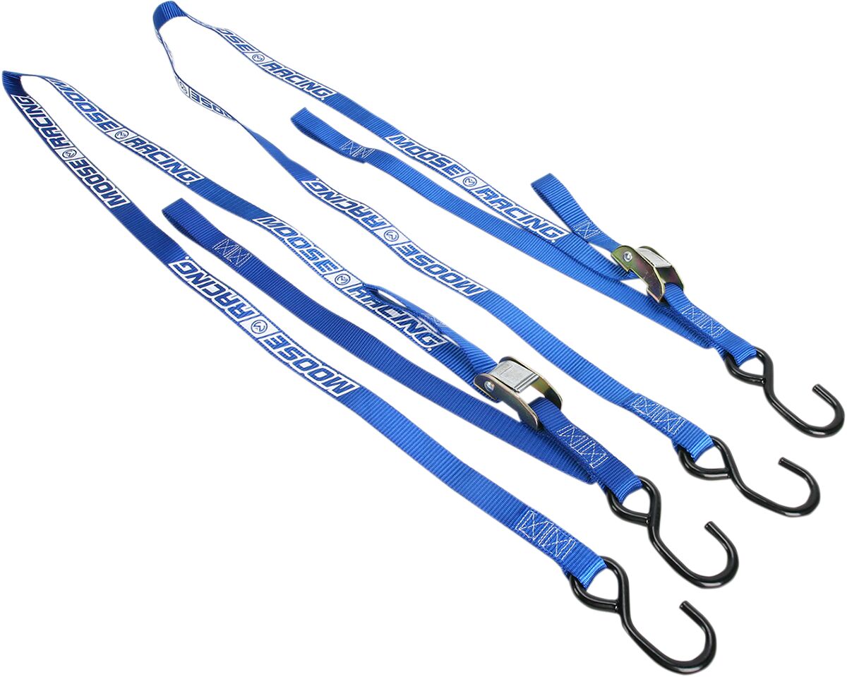 MOOSE HEAVY-DUTY SOFT STRAP EXTENSION TIE-DOWN 7' BLUE 3920-0304