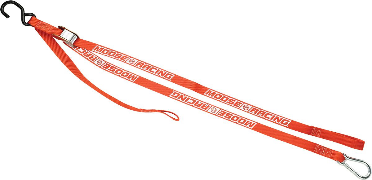 MOOSE CARABINER TIE-DOWN 7' ORANGE 3920-0357