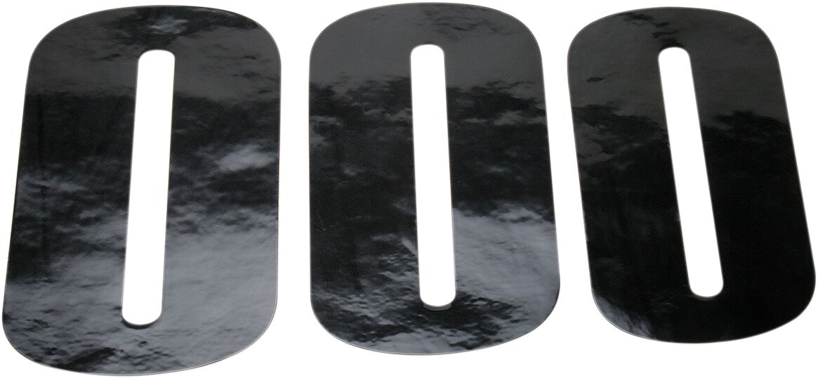 MOOSE RACE NUMBER BLACK 4.5" # 0 80010