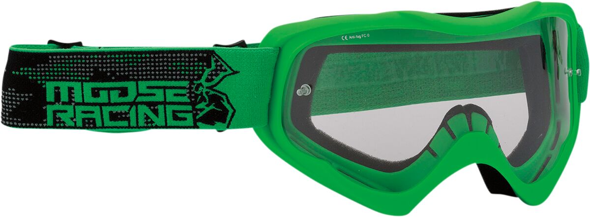 Moose Racing GOGGL QUALFR AGROID GREEN 2601-2655