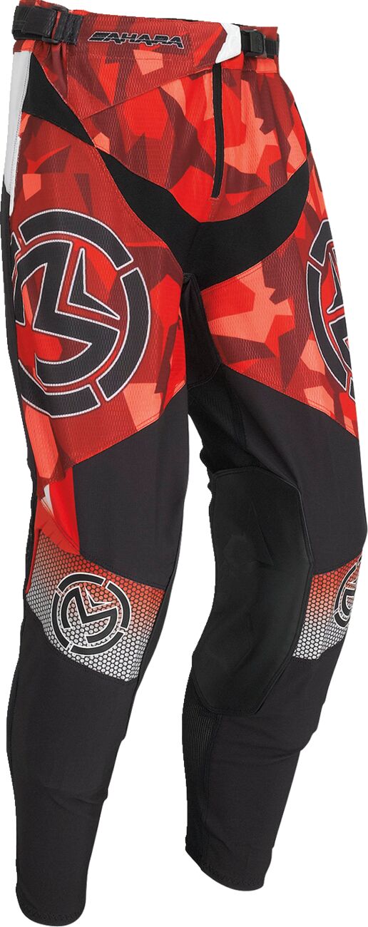 Moose Racing PANT SAHARA RD/BK 30 2901-10379