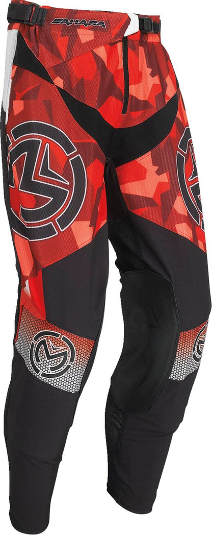 Moose Racing PANT SAHARA RD/BK 30 2901-10379