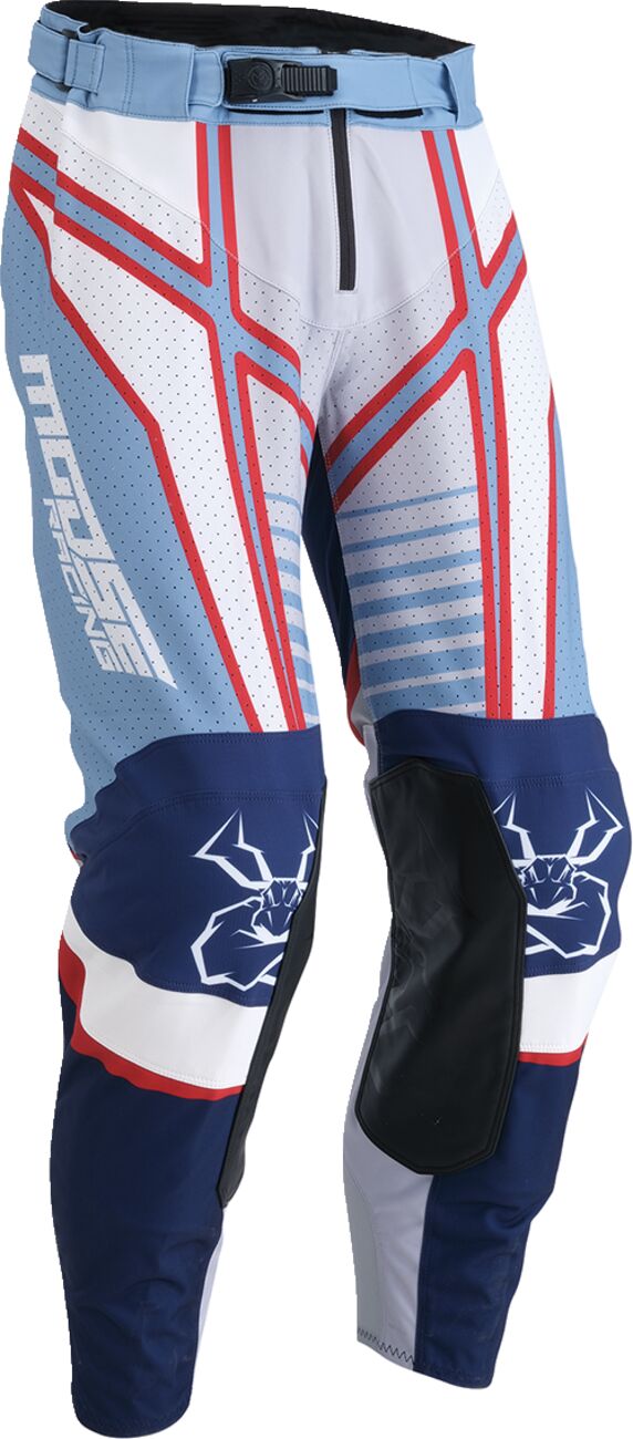 Moose Racing PANT AGROID GY/BL 28 2901-10897