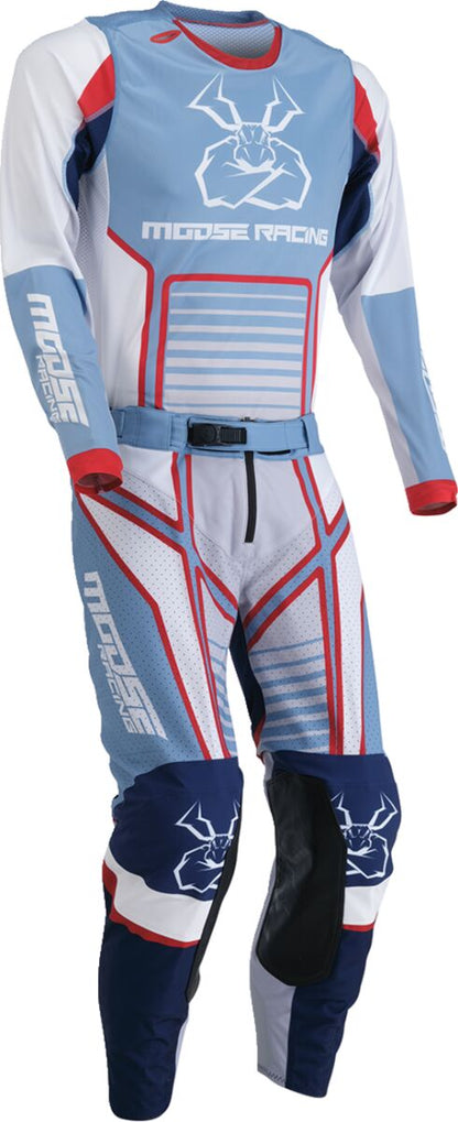 Moose Racing PANT AGROID GY/BL 30 2901-10898