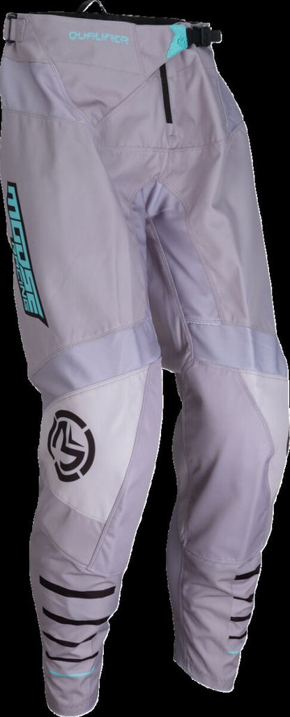 Moose Racing PANT QUALIFIER GRAY/TEAL 30 2901-11823