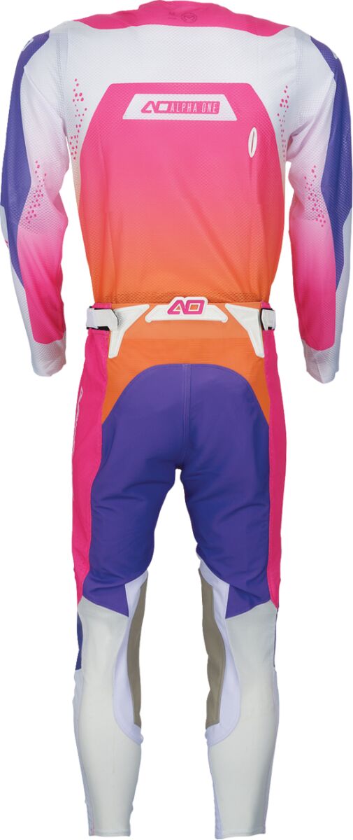 Moose Racing PANT ALPHA ONE ORANGE/PURPLE 30 2901-12947