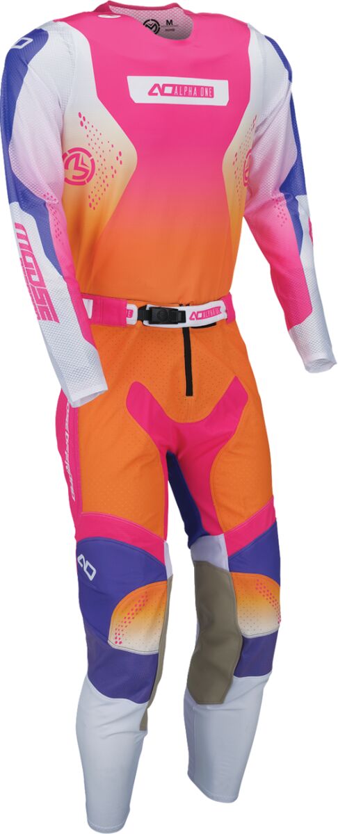 Moose Racing PANT ALPHA ONE ORANGE/PURPLE 36 2901-12950