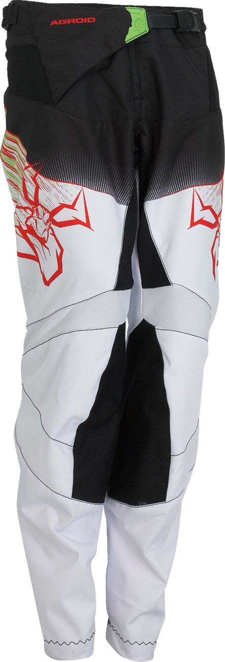Moose Racing PANT YTH AGRD GN/RD/BK 22 2903-2275