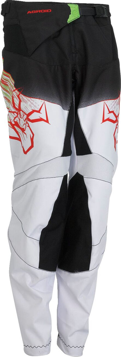 Moose Racing PANT YTH AGRD GN/RD/BK 24 2903-2276