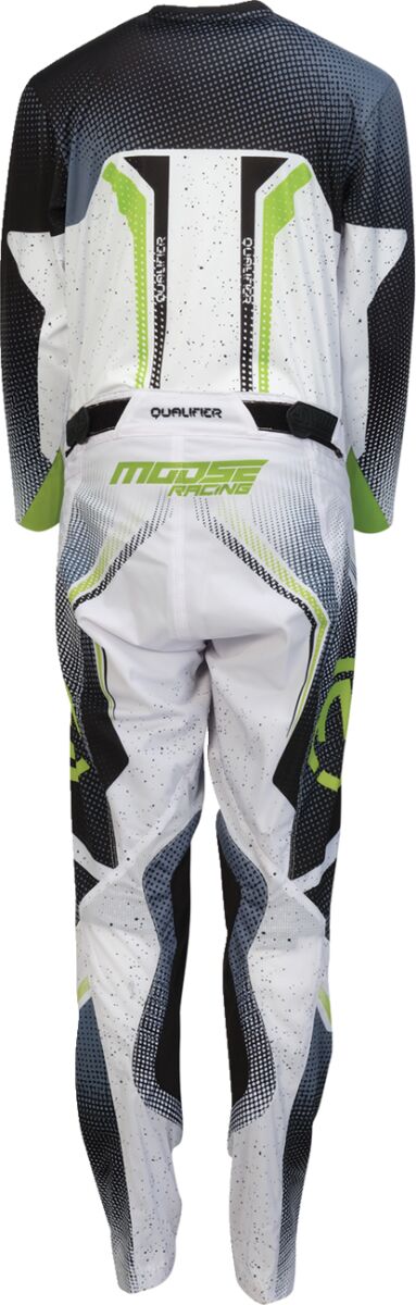 Moose Racing PANT YTH QUALIFIER WHITE/BLACK 2903-2665