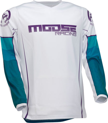 Moose Racing JERSEY QUALIFIER BL/WH 3X 2910-7177