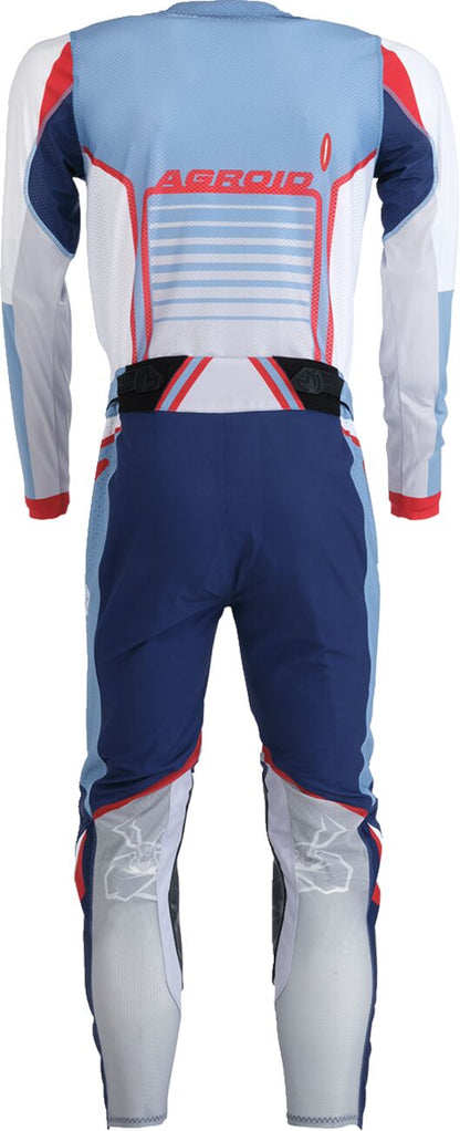 Moose Racing Agroid Jersey - Gray/Blue - Small 2910-7494