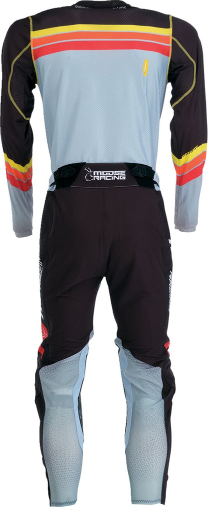 Moose Racing Agroid Jersey - Gray/Yellow - Medium 2910-7513