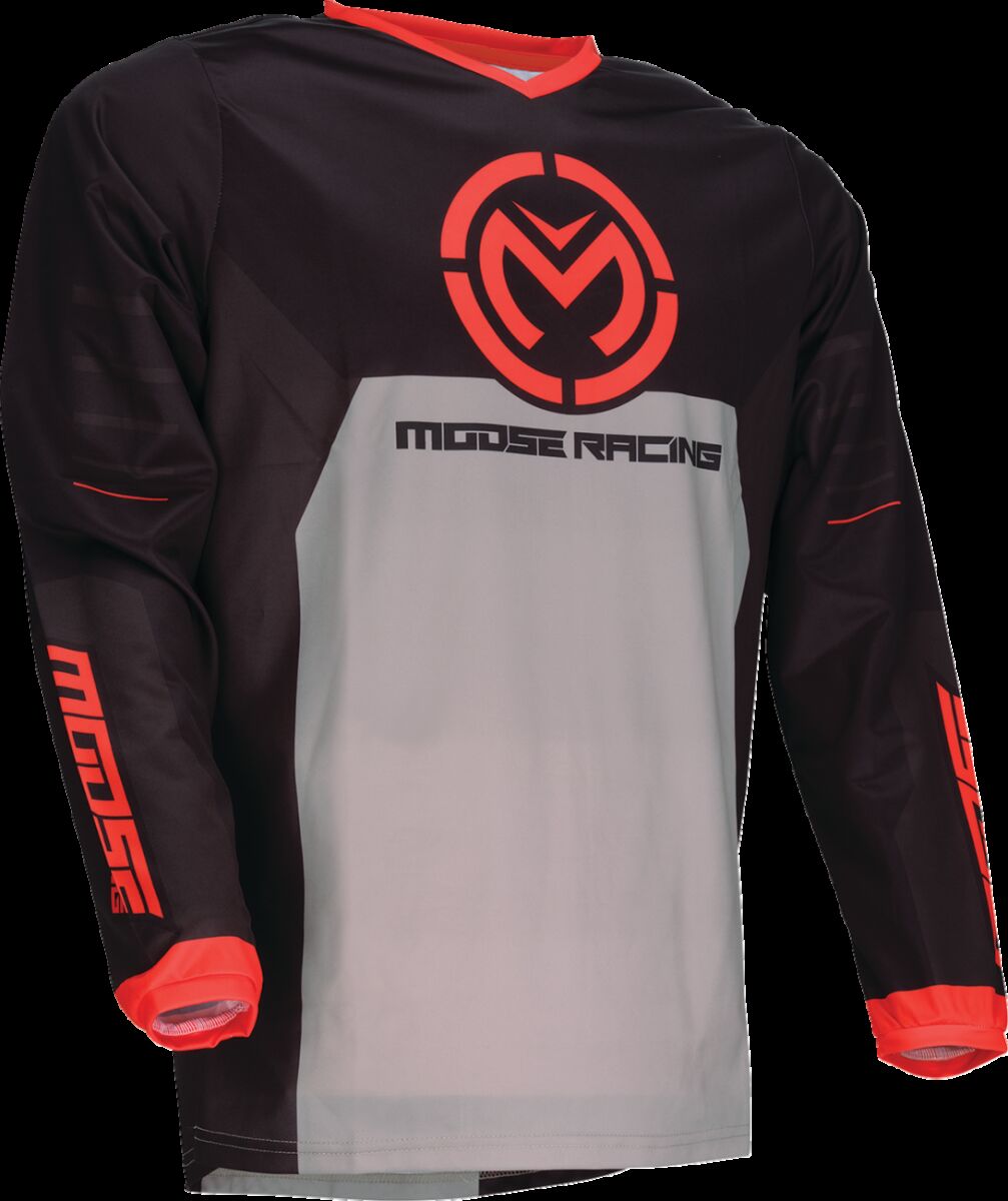 Moose Racing JERSEY QUALIFIER ORANGE/BLACK MD 2910-8168