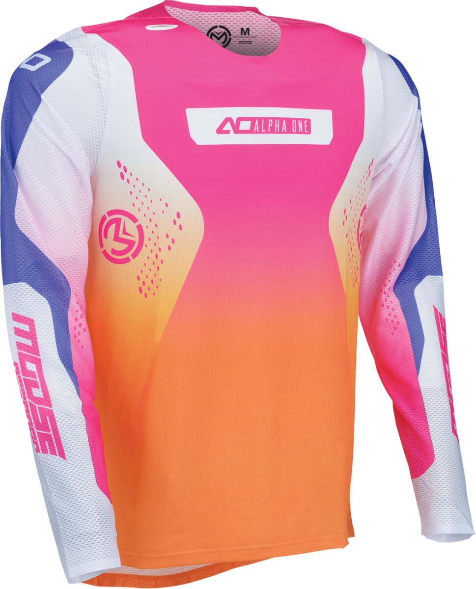 Moose Racing JERSEY ALPHA ONE ORANGE/PURPLE 2910-8812