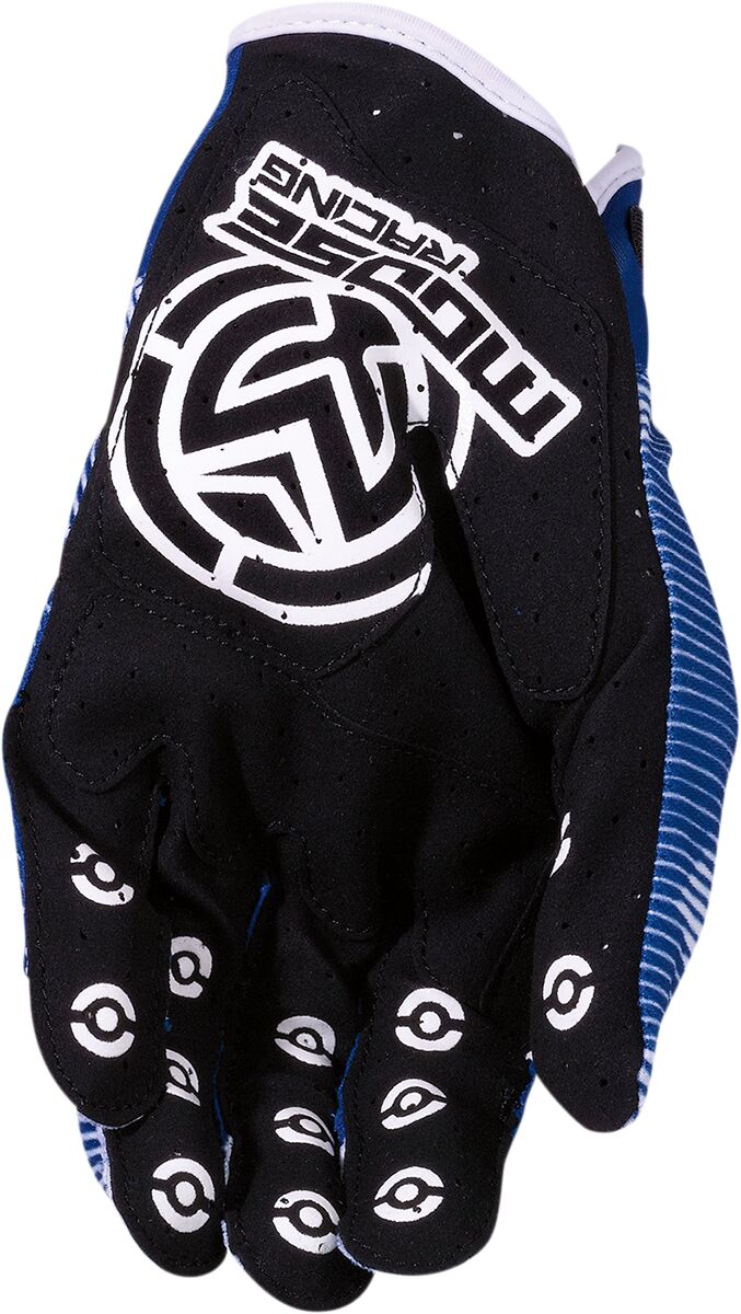 Moose Racing GLOVE MX1 BLUE LG 3330-7048