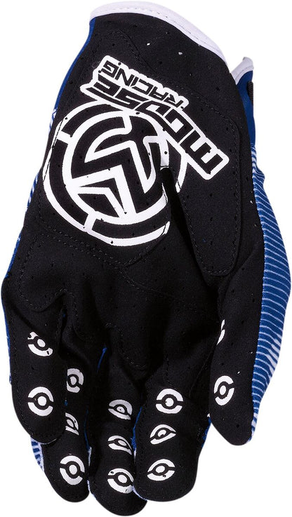 Moose Racing GLOVE MX1 BLUE LG 3330-7048