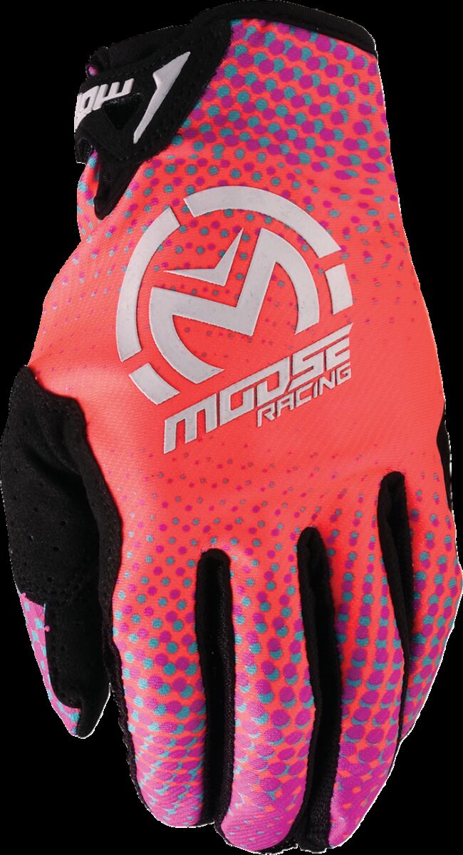 Moose Racing GLOVE SX1 PINK/PURPLE/TEAL MD 3330-8073