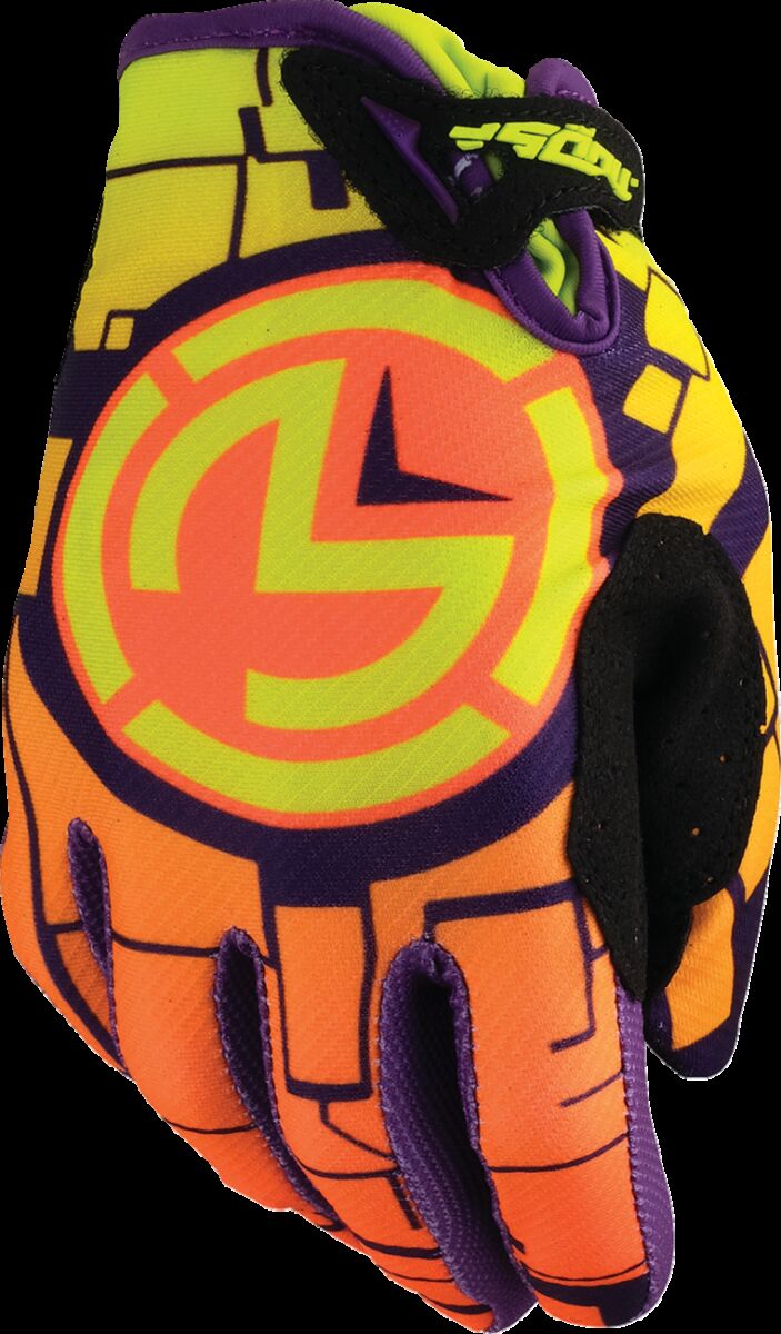 Moose Racing GLOVE YOUTH SX1 ORANGE/GREEN XS 3332-1887